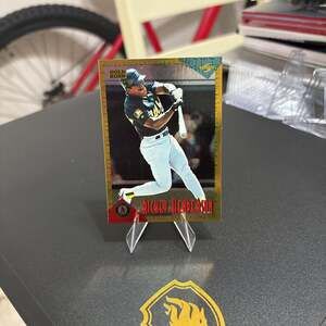 1994 Score Traded “Gold Rush” Baseball Rickey Henderson # RT13